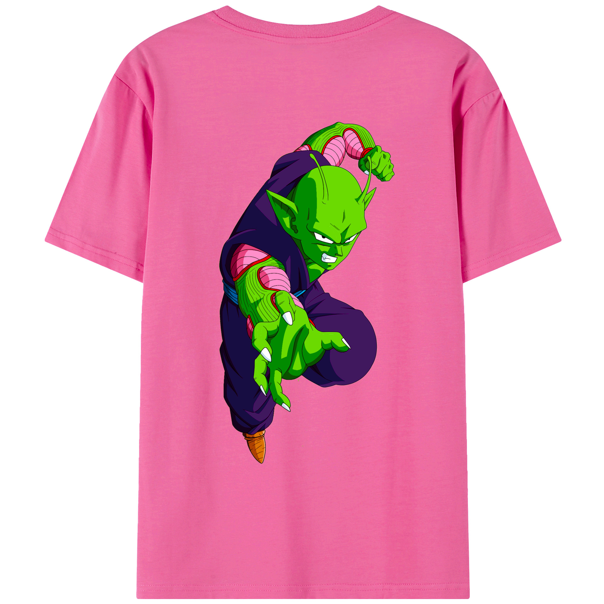 （画像用） ドラゴンボール ピッコロ DRAGON BALL Piccolo レディース半袖Tシャツ(バックプリント)